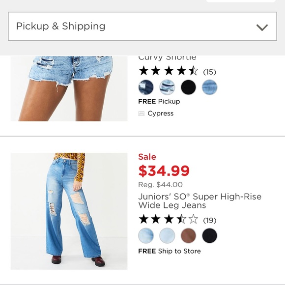 SO JuniorsSuper High Rise Wide Leg 5/27 - Picture 3 of 4